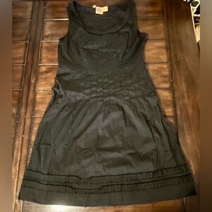 Tory Burch Black Pleated A-Line Dress | Size 12